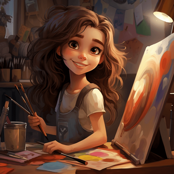 Painting Lesson | Educational Stories - Stories for Kids - Bedtime Stories