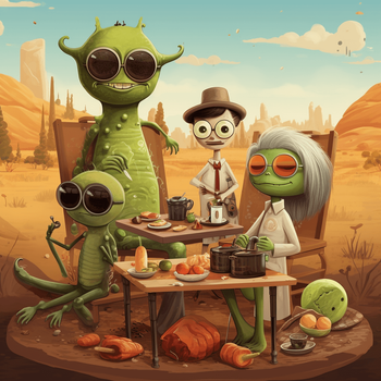 Aliens at the Picnic | Talestories.com | Alien Stories - Space Tales - Funny Stories