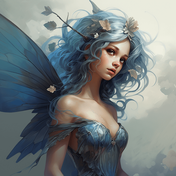 Blue Winged Fairy | Talestories.com | Fairytales - Magic Stories - Adventure Stories