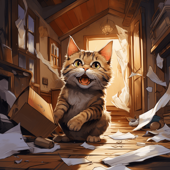 Naughty Cat | Talestories.com | Animal Stories - Pet Tales - Funny Tales