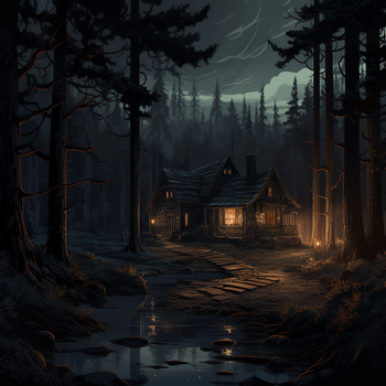 House in the Dark Forest | Witch Tales - Story Online - Fairytale