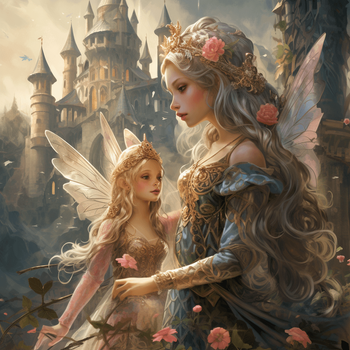 Captive Princess and Fairy | Talestories.com | Fairy Tales - Princess Stories - Adventure Stories